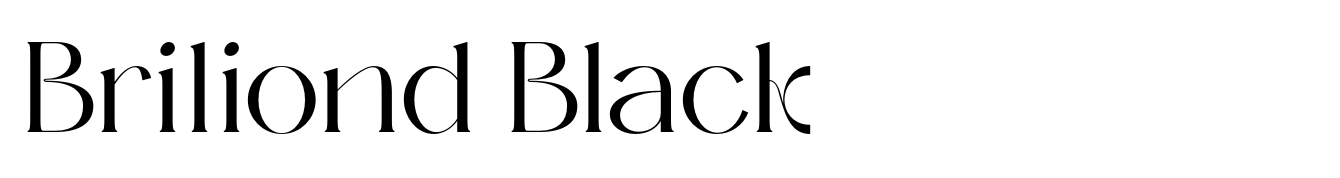 Briliond Black